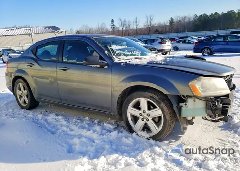 2013 Dodge Avenger Se z USA, uszkodzony, nr VIN 1C3CDZAB2DN664786